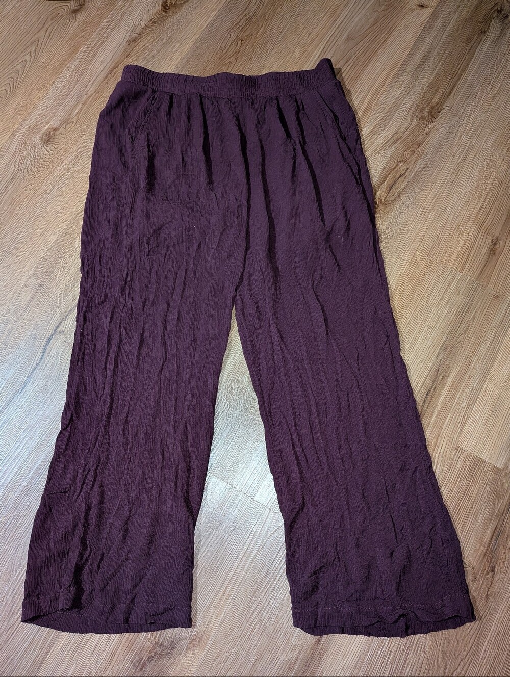 Torrid Wide Leg Gauze Pull On Pants 00 Large